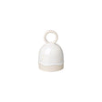 Campana Winter Glow Villeroy & Boch in porcellana con decori invernali 10 cm