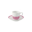 Tazzina caffè espresso Villeroy & Boch in porcellana decoro floreale 70ml