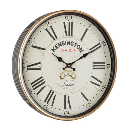 Orologio da parete Bistro Bizzotto in metallo diametro 40 cm
