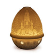 Litofania Lord Balaji Lladrò in porcellana traslucida 12x9 cm