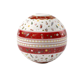 La Boule Toy's Delight Villeroy & Boch in porcellana decorata natalizia