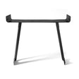 Consolle Tibet Arti & Mestieri in ferro nero design moderno 85x110 cm