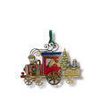 Pendaglio locomotiva Palais Royal in metallo color oro 9x6 cm
