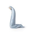 Statuetta Vergine Maria Lladrò in porcellana lucente 18x13 cm