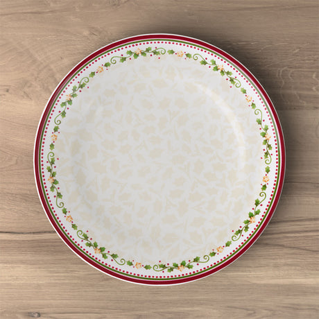 Piatto piano Winter Bakery Delight Villeroy & Boch porcellana 27 cm