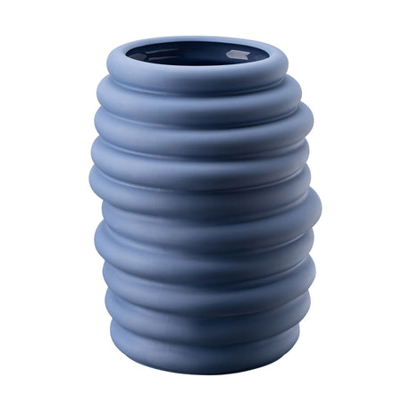 Vaso Hop Rosenthal in porcellana color atlantic altezza 26 cm