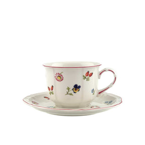 Tazza caffè Petite Fleur Villeroy & Boch in porcellana con decori floreali
