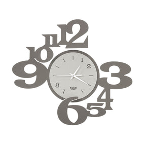 Orologio da parete King Arti e Mestieri in metallo geometrico 50x50 cm
