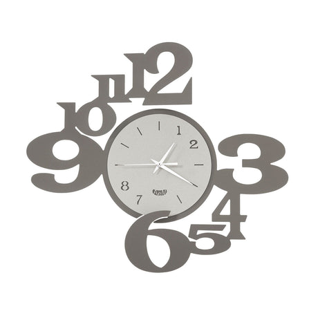 Orologio da parete King Arti e Mestieri in metallo geometrico 50x50 cm