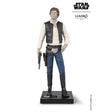 Scultura Han Solo Lladrò in porcellana dettagliata 39x14 cm