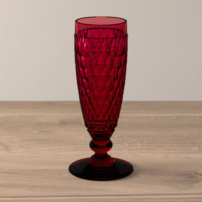 Flute spumante Villeroy & Boch Boston Coloured in cristallo rosso 145 ml