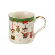 Tazza mug natalizia Noel by Lamart in porcellana con decoro renna 350 ml