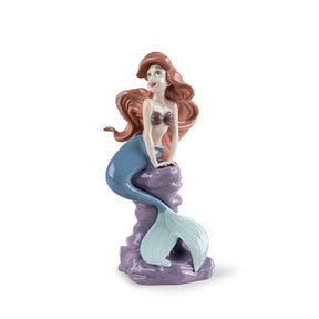 Statuetta Ariel Lladrò in porcellana finemente decorata 22x12 cm