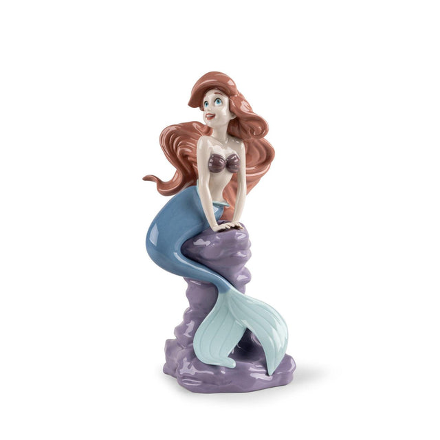 Statuetta Ariel Lladrò in porcellana finemente decorata 22x12 cm