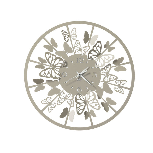 Orologio da parete Sfarfallio Arti e Mestieri in metallo piccolo