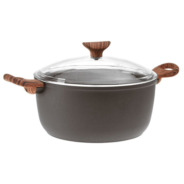Casseruola alta Sambonet in alluminio antiaderente 24 cm