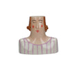 Portavaso Anita Rituali Domestici in ceramica 24x11x22 cm