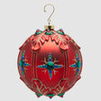Pallina di Natale EDG Decogemme in vetro rosso 15 cm