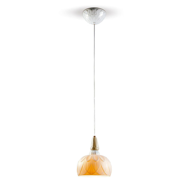 Lampada a sospensione Ivy And Seed Lladrò in porcellana 195x23 cm