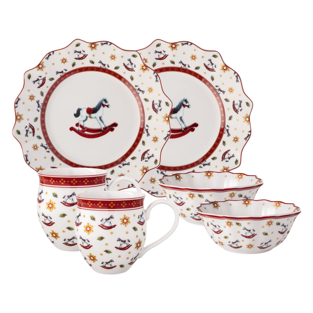 Set colazione Toy's Delight Villeroy & Boch in porcellana decorata 6 pezzi