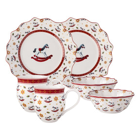 Set colazione Toy's Delight Villeroy & Boch in porcellana decorata 6 pezzi