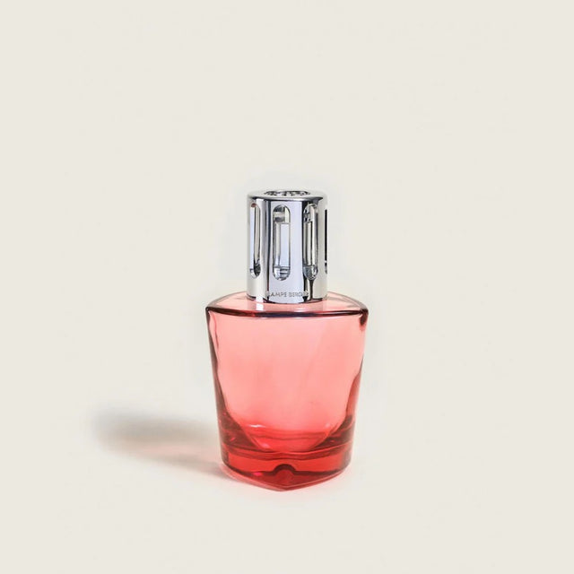 Lampada catalitica Lampe Berger in vetro laccato rosa 14,2 cm