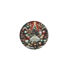 Sottopiatto natalizio Brandani in plastica decorata diametro 40 cm