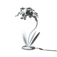 Lampada da tavolo Orchidea Arti e Mestieri in metallo design floreale